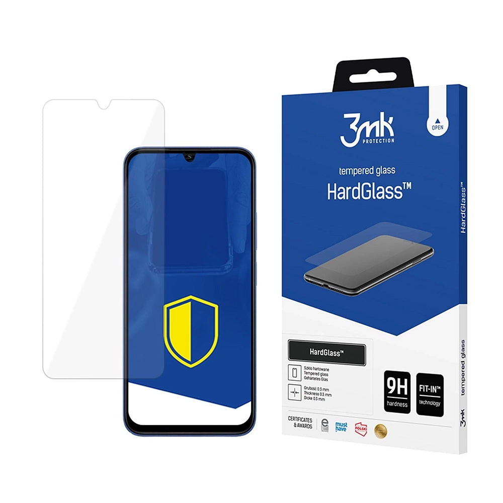 Schutzfolie 3MK HardGlass für Xiaomi Redmi 15C 4G, gehärtetes Glas, Vollkleber