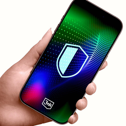 Film de protection d'écran 3MK Hardy Ultra pour Apple iPhone 17 Pro Max, Verre Trempé, Full Glue, Noir