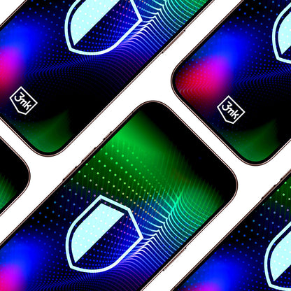 Film de protection d'écran 3MK Hardy Ultra pour Apple iPhone 17 Pro Max, Verre Trempé, Full Glue, Noir