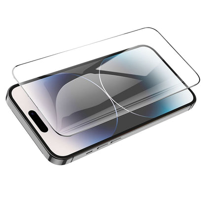 Film de protection d'écran HOCO pour Apple iPhone 14 Pro Max, Verre Trempé, Full Glue, Lot de 25 pièces, Noir