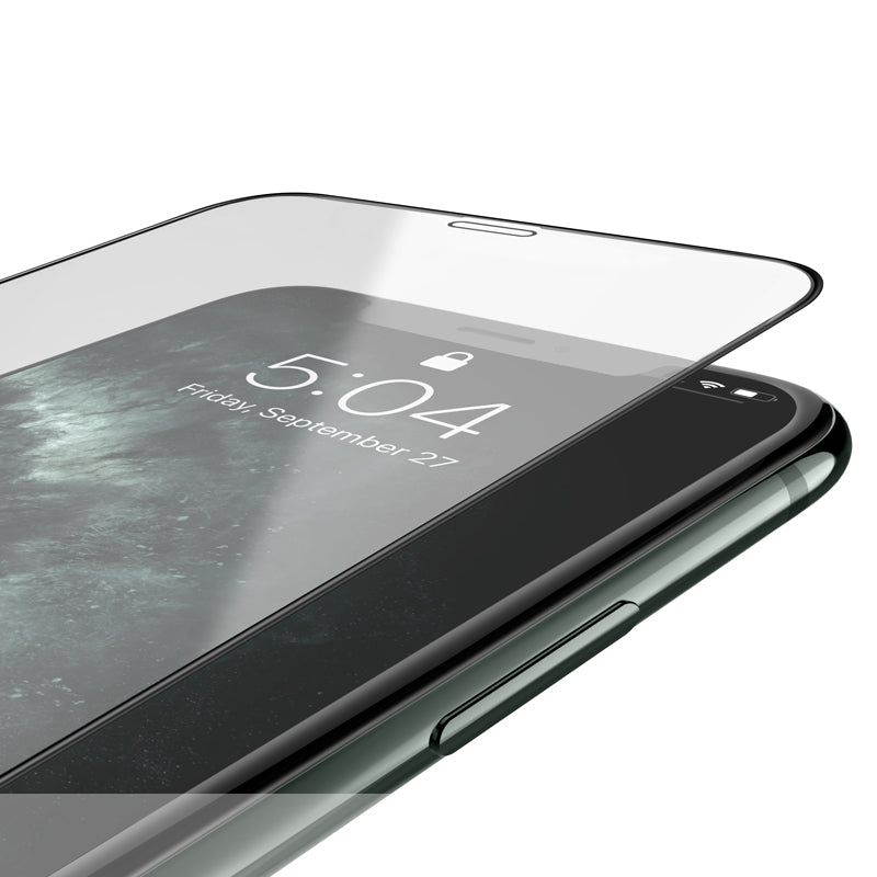 Schutzfolie HOCO G16 für Apple iPhone XS / X, Gehärtetes Glas, Vollverklebung, 5D, Schwarz