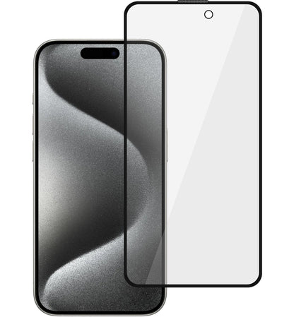 Tel Protect 10X Plus Titanium Privacy-Displayschutzfolie für Apple iPhone 17 / 16 Pro, gehärtetes Glas, Full Glue