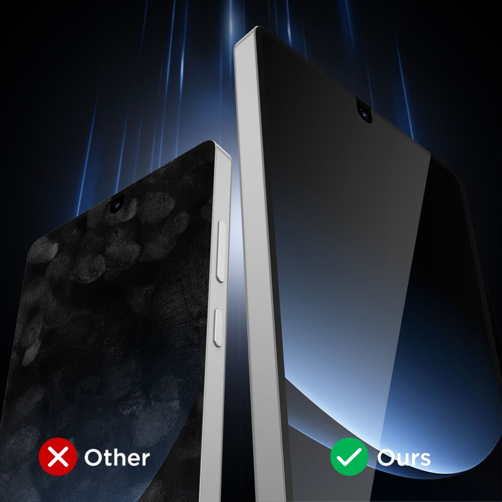 Pellicola Protettiva Schermo Tech-Protect per Samsung Galaxy S25 S931 / S24 S921, Vetro Temperato, Full Glue, Set 10 pezzi
