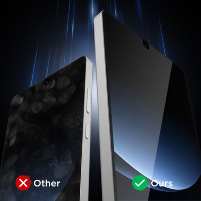 Pellicola Protettiva Schermo Tech-Protect per Samsung Galaxy S25 S931 / S24 S921, Vetro Temperato, Full Glue, Set 10 pezzi