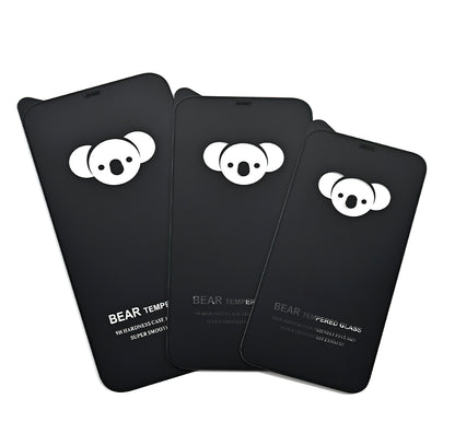 Pellicola protettiva per schermo Privacy Bear per Apple iPhone 17 Pro, Vetro temperato, Full Glue