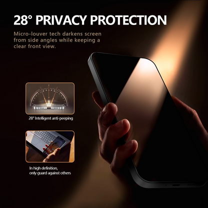 Film de protection d'écran Privacy Lereach pour Xiaomi 17T Pro, Verre Trempé, Collage Complet, Lot de 2 pièces