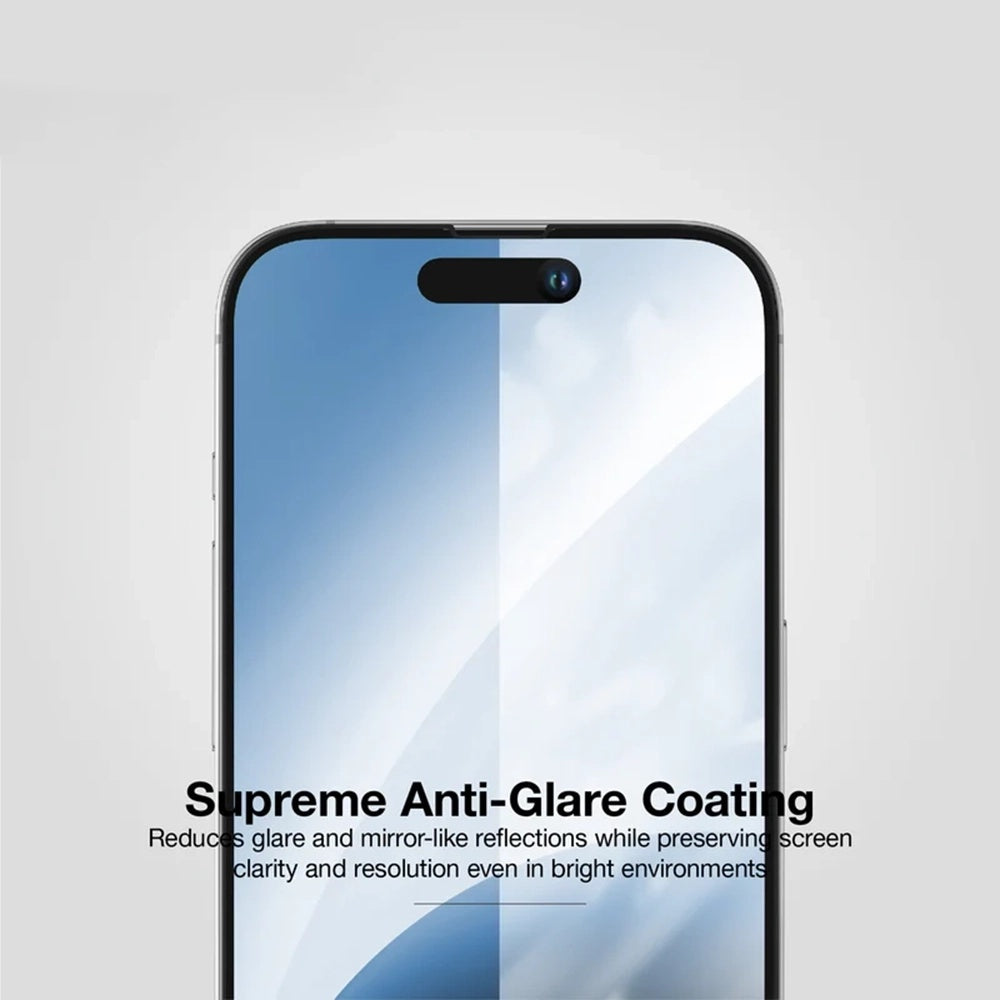 Film de protection écran Anank 10X Renforcé CG pour Apple iPhone 17 Pro Max, Verre Trempé, Full Glue, 2.5D, Noir