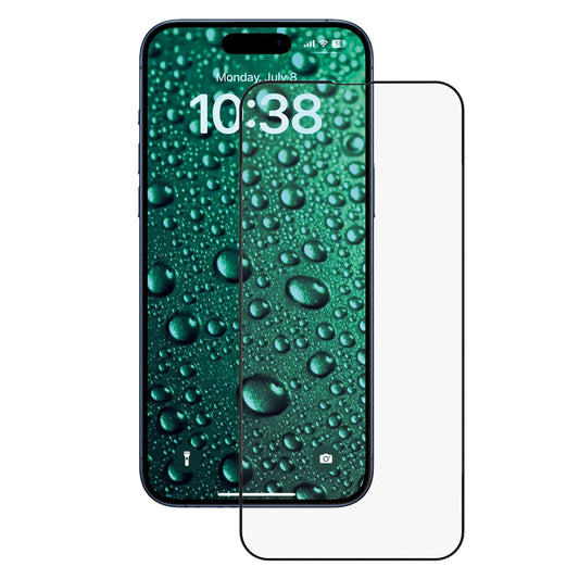 Film de protection écran Anank 5X Renforcé Invisible pour Apple iPhone 17 Air, Verre Trempé, Full Glue, 3D, Noir