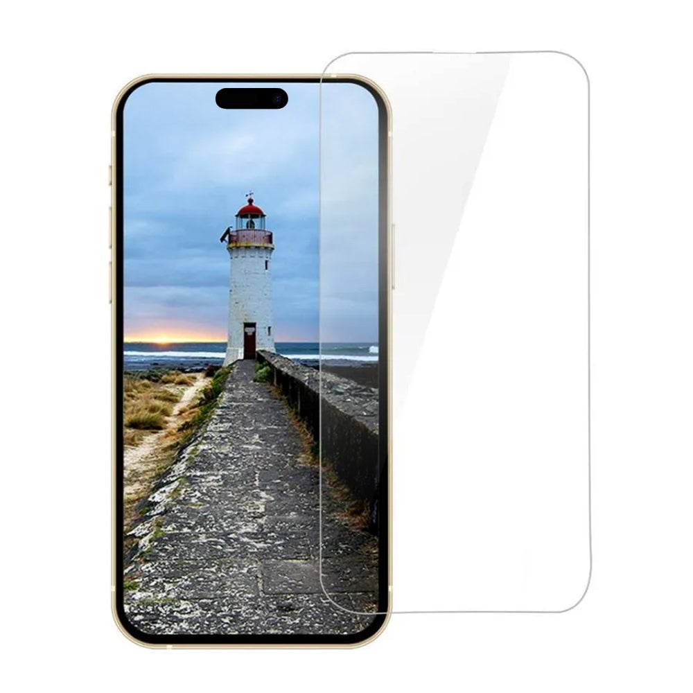 Anank Displayschutzfolie für Apple iPhone 15 Pro Max, gehärtetes Glas, Full Glue, 3D, 10 Stück Set