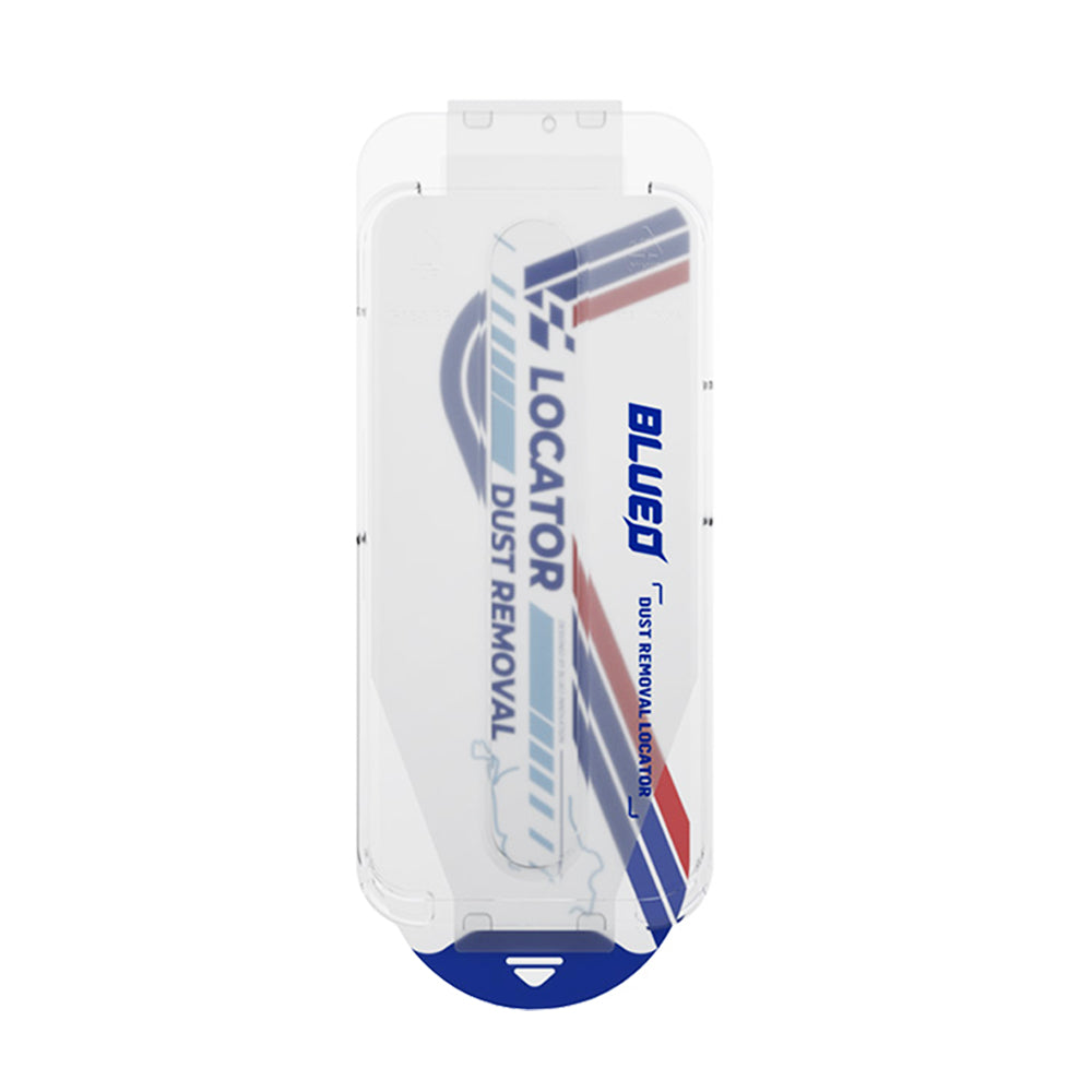 Pellicola protettiva per schermo Blueo Anti-Dust HD Applicator Pro per Apple iPhone 15 Pro, Vetro temperato, Full Glue, Nero