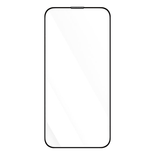Blueo Anti-Reflective HD Displayschutzfolie für Apple iPhone 17e / 16e / 14 / 13 Pro, gehärtetes Glas, Vollklebung, Schwarz