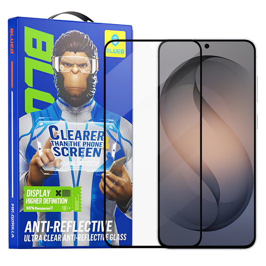 Pellicola Protettiva Schermo Blueo Anti-Riflesso HD per Samsung Galaxy S26 S942, Vetro Temperato, Full Glue, Nera