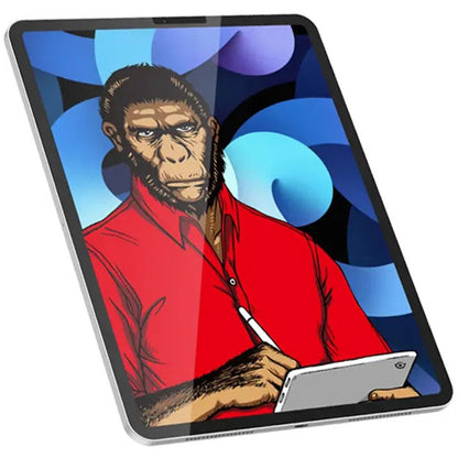 Blueo HD Displayschutzfolie für Apple iPad 9.7 (2017), gehärtetes Glas, Full Glue