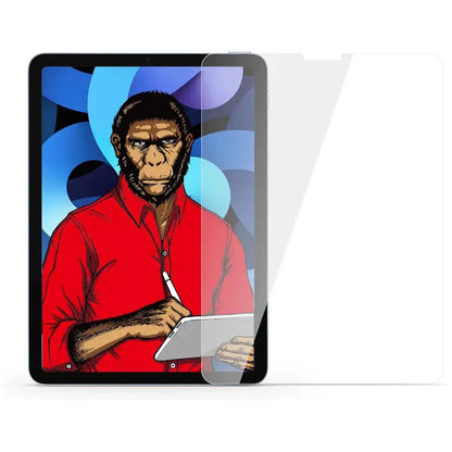 Blueo HD Displayschutzfolie für Apple iPad 9.7 (2017), gehärtetes Glas, Full Glue