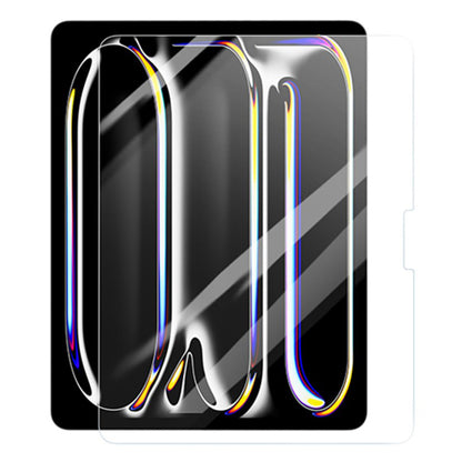 Pellicola protettiva per schermo Blueo HD per Apple iPad Pro 11 (2024), Vetro temperato, Full Glue