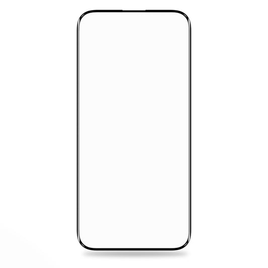 Film de protection écran Blueo HD pour Apple iPhone 17 Pro Max / 16 Pro Max, Verre trempé, Full Glue, 2.5D, Set de 5 pièces, Noir