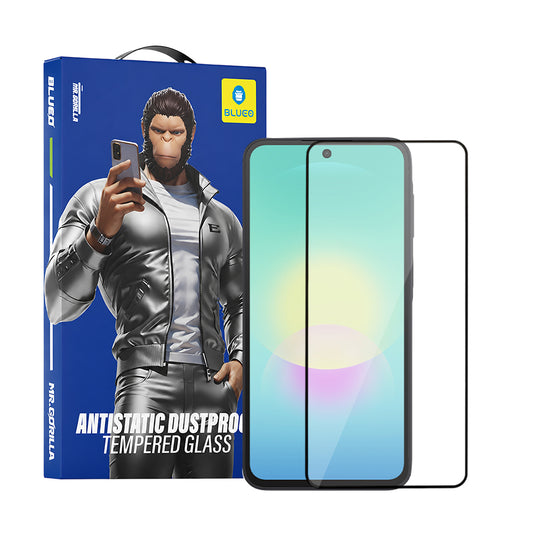 Film de protection d'écran Blueo HD pour Samsung Galaxy A27 5G / A57 5G / A37 5G, Verre trempé, Full Glue, 2.5D, Noir
