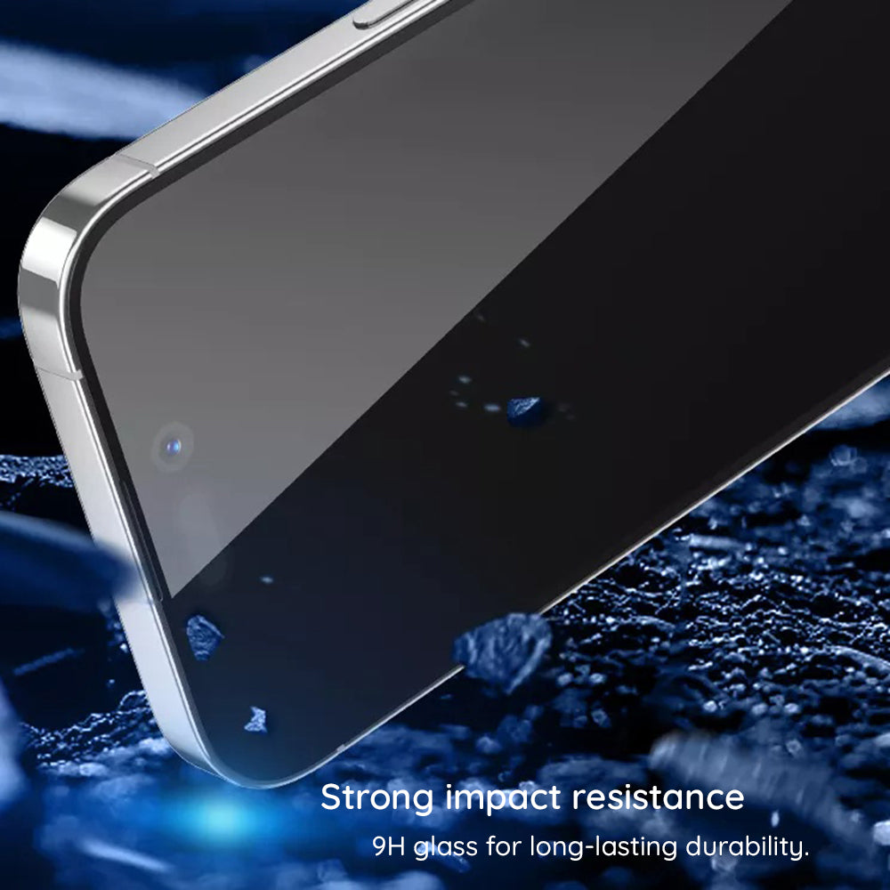 Pellicola protettiva per schermo Blueo HD per Samsung Galaxy A27 5G / A57 5G / A37 5G, Vetro temperato, Full Glue, 2.5D, Nero