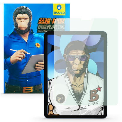Film de protection d'écran Blueo pour Apple iPad Pro 12.9 (2022) / Pro 12.9 (2021) / Pro 12.9 (2020), Verre Trempé, Full Glue