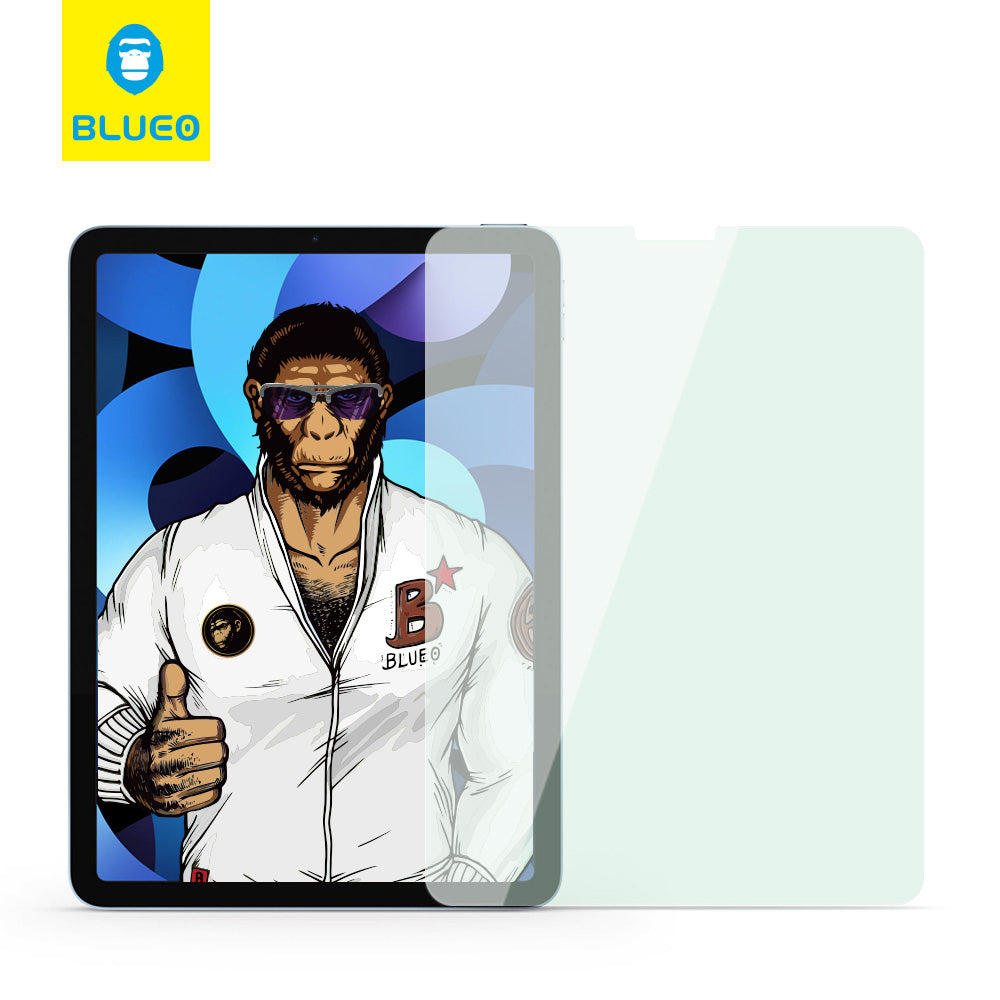 Film de protection d'écran Blueo pour Apple iPad Pro 12.9 (2022) / Pro 12.9 (2021) / Pro 12.9 (2020), Verre Trempé, Full Glue