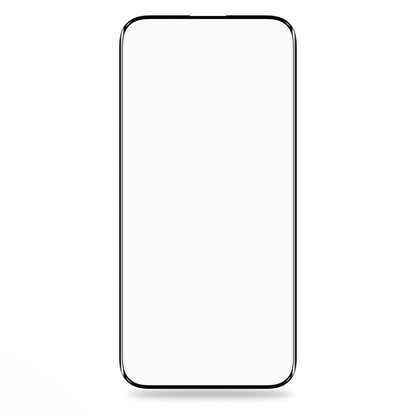 Pellicola protettiva per schermo Blueo Silk HD per Apple iPhone 12 Pro Max, vetro temperato, Full Glue, set da 5 pezzi, 2.5D, nero