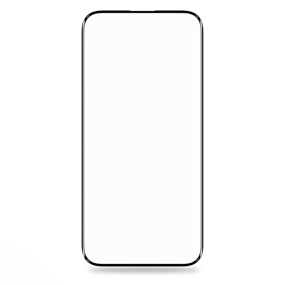 Pellicola protettiva per schermo Blueo Silk HD per Apple iPhone 14 Pro, vetro temperato, Full Glue, set da 5 pezzi, 2.5D, nero