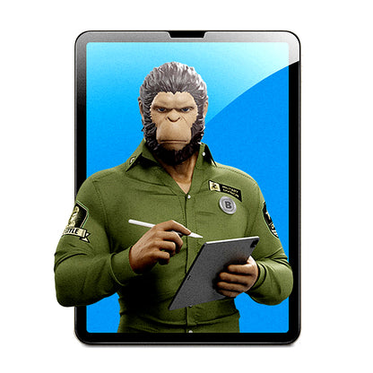 Pellicola protettiva per schermo Blueo Special Writing per Apple iPad 10.2 (2021) / 10.2 (2020) / 10.2 (2019), Plastica