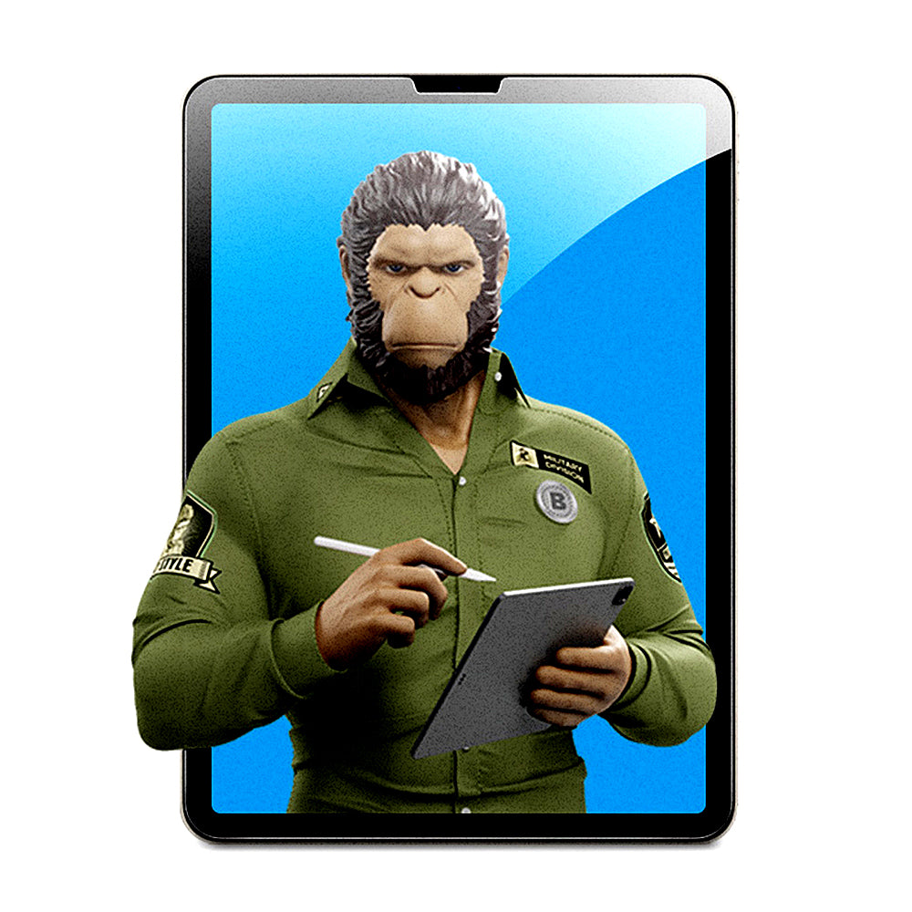 Film de protection écran Blueo Special Writing pour Apple iPad Pro 12.9 (2022) / Pro 12.9 (2021) / Pro 12.9 (2020), Plastique