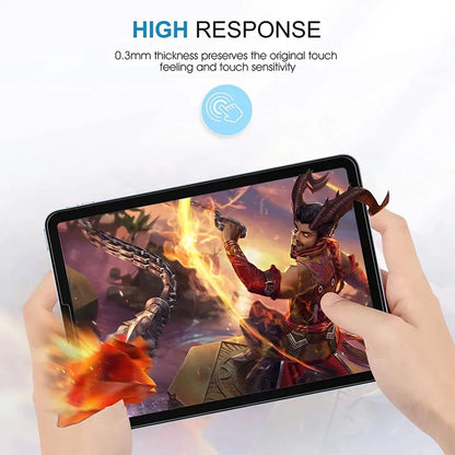Film de protection écran Clear Lito Classic pour Apple iPad (2025) / (2022), Verre trempé, Full Glue, 2.5D
