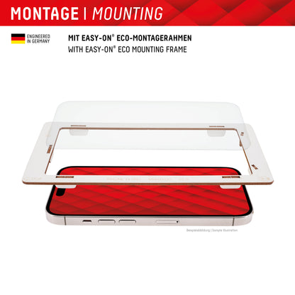 Film de protection écran Displex Real Glass pour Google Pixel 8 Pro, Verre Trempé, Full Glue, 2D