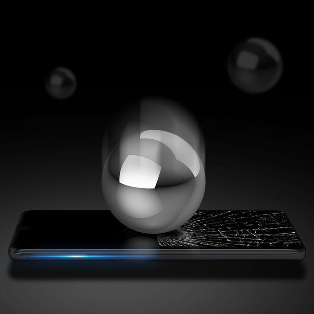 Pellicola protettiva per schermo DUX DUCIS per Realme 13+, Vetro temperato, Edge Glue, Nero