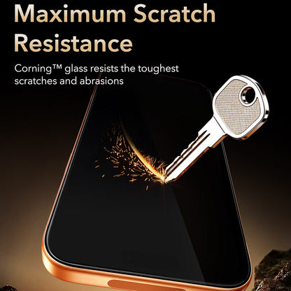 Pellicola protettiva per schermo ESR Armorite Pro UltraFit per Apple iPhone 18 Pro Max / 17 Pro Max, Vetro temperato, Full Glue, Nero
