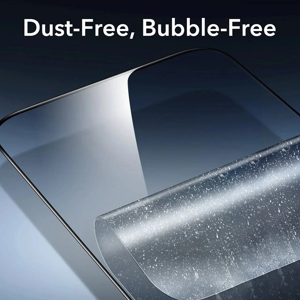Schutzfolie ESR Armorite UltraFit für Apple iPhone 17 Pro, gehärtetes Glas, Full Glue, Set 3 Stück