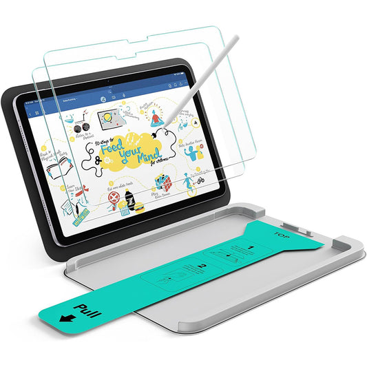 Film de protection d'écran ESR Paper Feel UltraFit pour Apple iPad (2025) / (2022), Plastique, Lot de 2 pièces