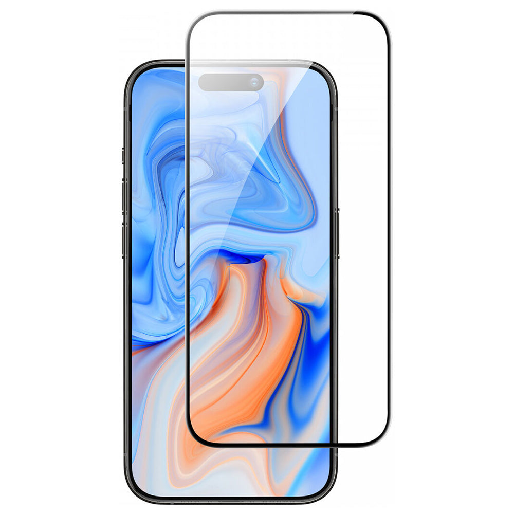 Pellicola protettiva ESR per Apple iPhone 15, Vetro Temperato, Full Glue, Nera