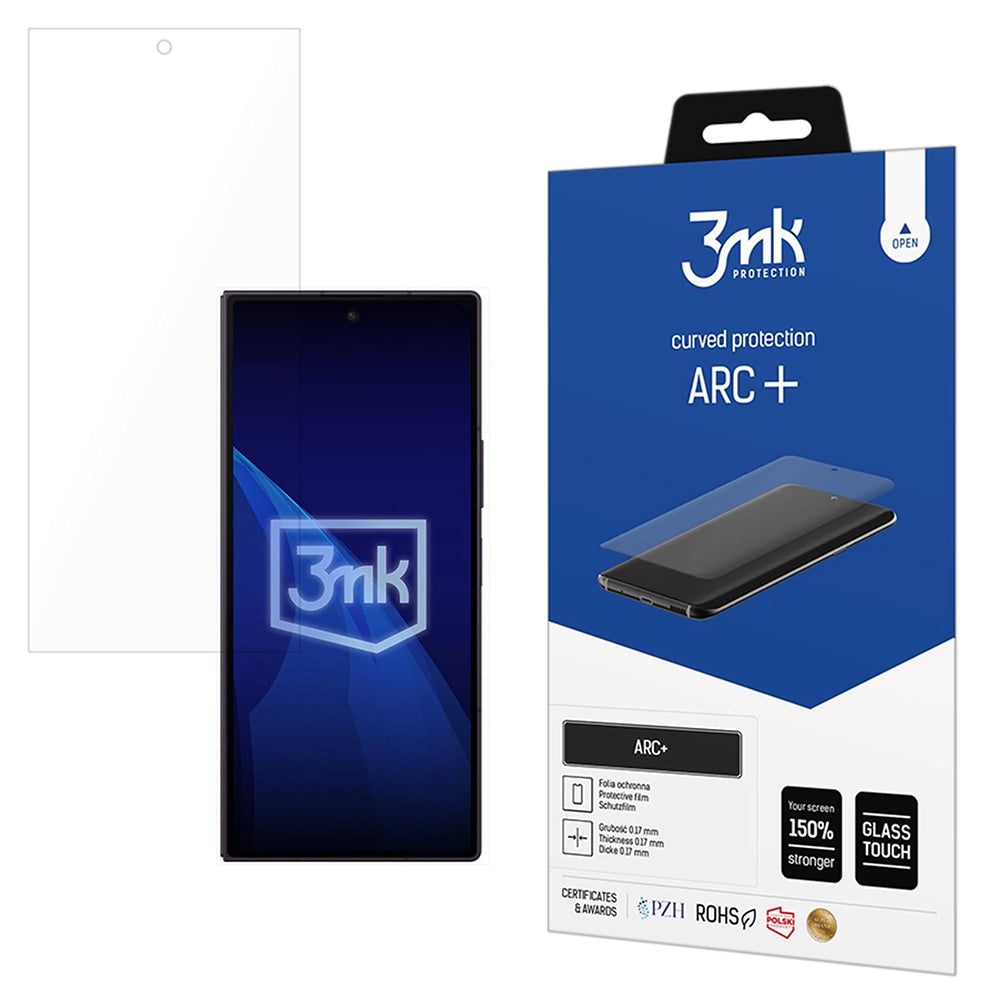 Pellicola protettiva per schermo esterno 3MK ARC+ per Samsung Galaxy Z Fold8 Ultra F976, plastica