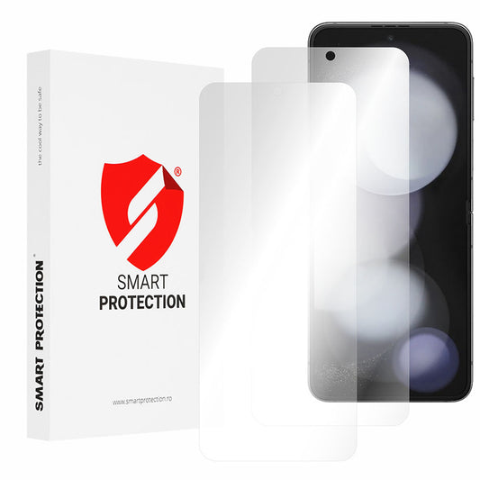 Innen-Schutzfolie Smart Protection Premium Classic für Samsung Galaxy Z Flip5 F731, Kunststoff, 2 Stück Set
