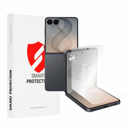 Pellicola protettiva per schermo interno Smart Protection Premium Classic per Samsung Galaxy Z Flip8 F776, plastica, set da 2 pezzi