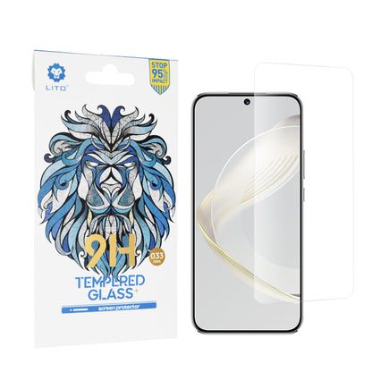 Pellicola protettiva per schermo Lito Classic per Huawei nova 12s / nova 11, Vetro temperato, Full Glue, 2.5D