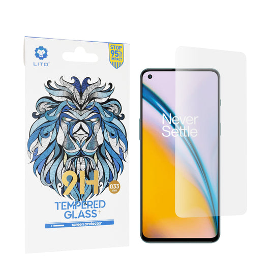 Film de protection d'écran Lito Classic pour OnePlus Nord 2T / Nord CE 5G / Nord 2 5G, Verre trempé, Full Glue, 2.5D