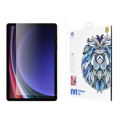 Film de protection d'écran Lito Classic pour Samsung Galaxy Tab S10+ / Tab S9 FE+ / Tab S9+, Verre trempé, Full Glue, 2.5D