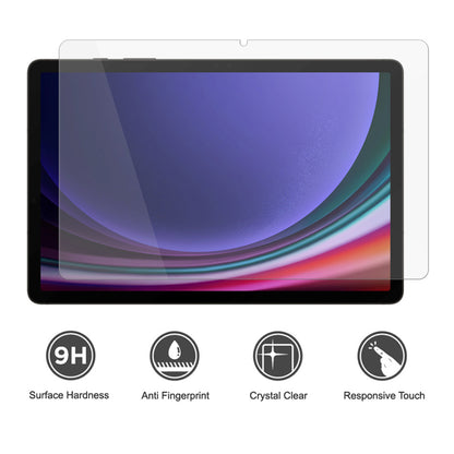 Film de protection d'écran Lito Classic pour Samsung Galaxy Tab S10+ / Tab S9 FE+ / Tab S9+, Verre trempé, Full Glue, 2.5D