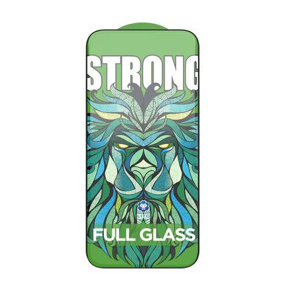 Schutzfolie Lito D+ Max Strong für Apple iPhone 17 / 16 Pro, Gehärtetes Glas, Vollverklebung, Schwarz