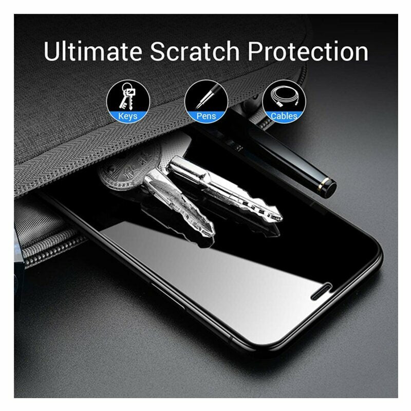 Pellicola protettiva per schermo Lito HD Pro Clear per Samsung Galaxy A36 A366, Vetro temperato, Colla completa, Nera