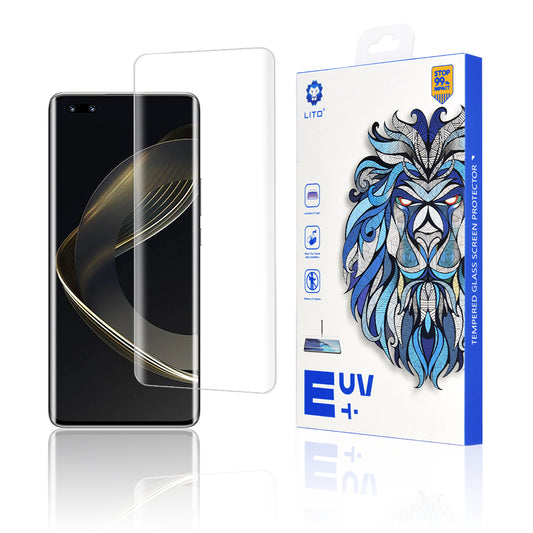 Lito Displayschutzfolie für Huawei nova 11 Pro, gehärtetes Glas, UV-Kleber, 3D