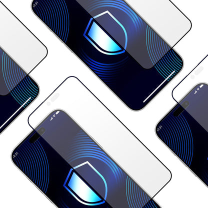 Matte Screen Protector 3MK HardGlass Max for Apple iPhone 17 Air, Tempered Glass, Full Glue, Black