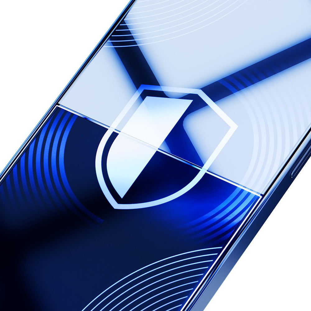 Matte Screen Protector 3MK HardGlass Max for Apple iPhone 17 Air, Tempered Glass, Full Glue, Black