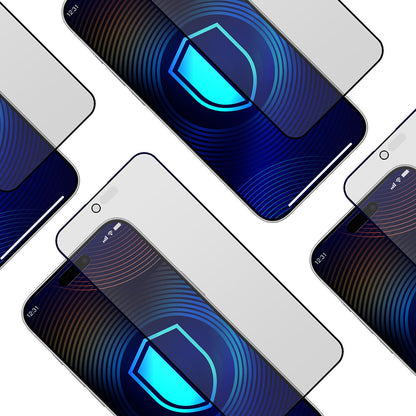 Matte Privacy Screen Protector 3MK HardGlass Max for Apple iPhone 17 Air, Tempered Glass, Full Glue