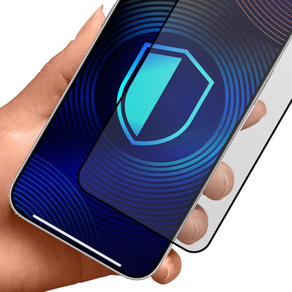 Matte Privacy Screen Protector 3MK HardGlass Max for Apple iPhone 17 Air, Tempered Glass, Full Glue