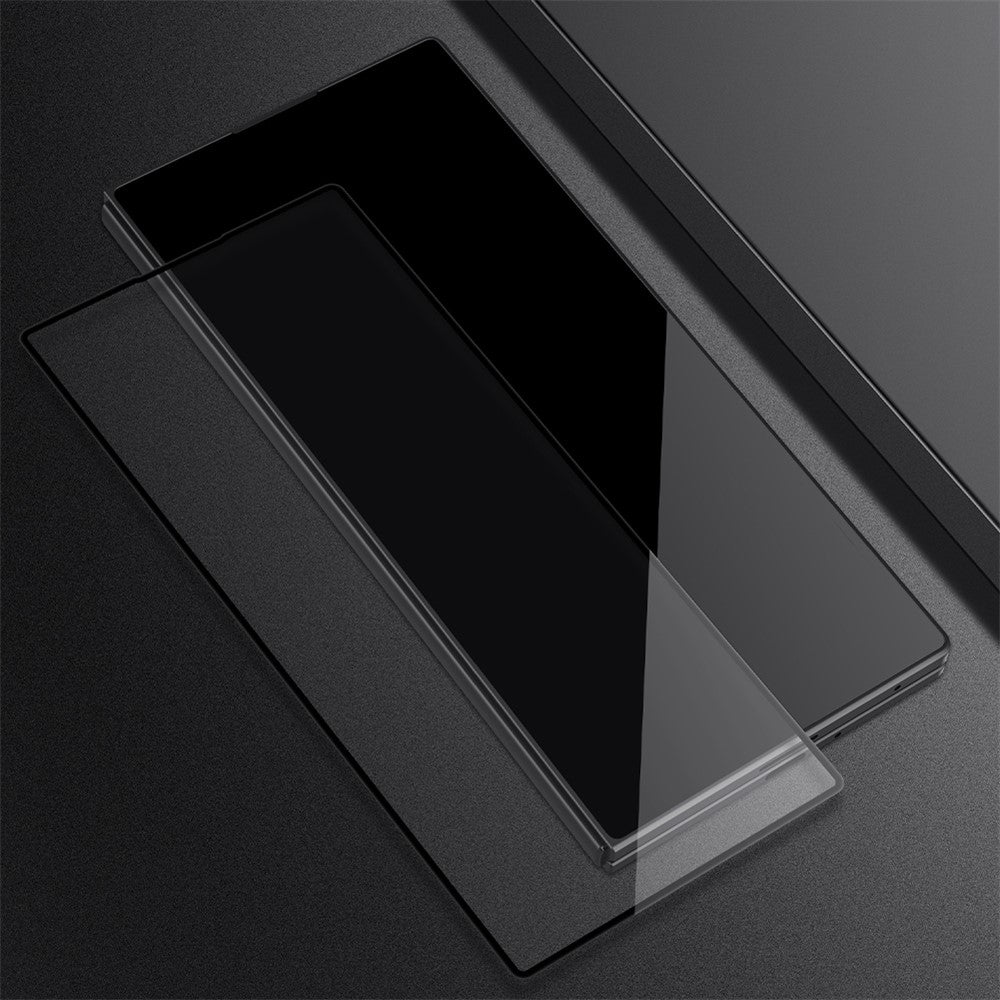 Film de protection écran extérieur Nillkin CP+ Pro pour Samsung Galaxy Z Fold7 F966, verre trempé, colle intégrale, noir